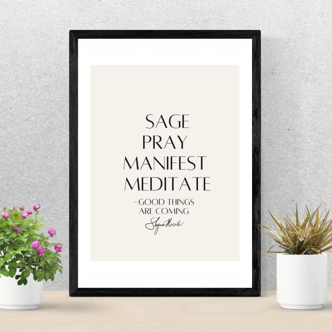 Good Things Wall Print
