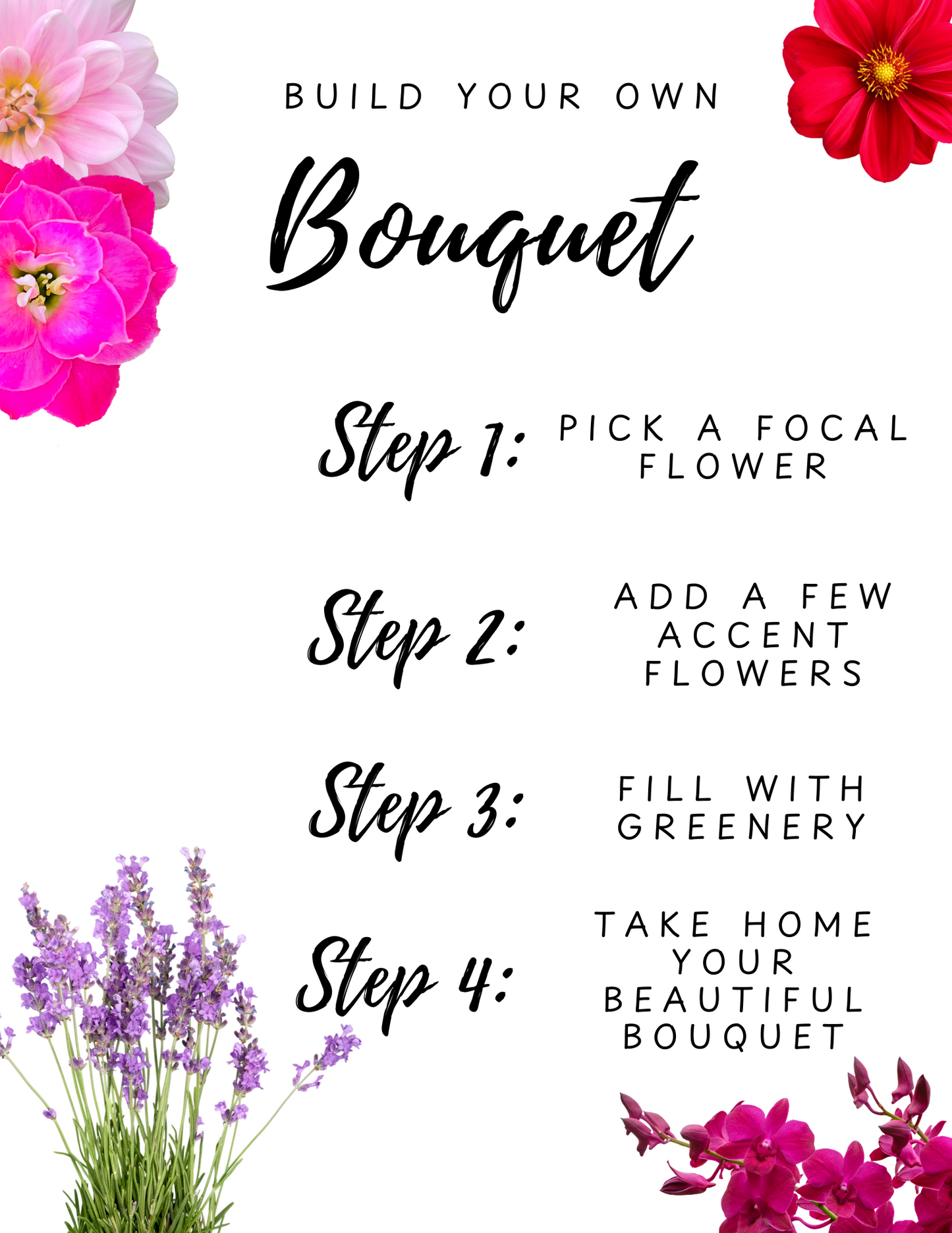 DIY Bouquet Bar