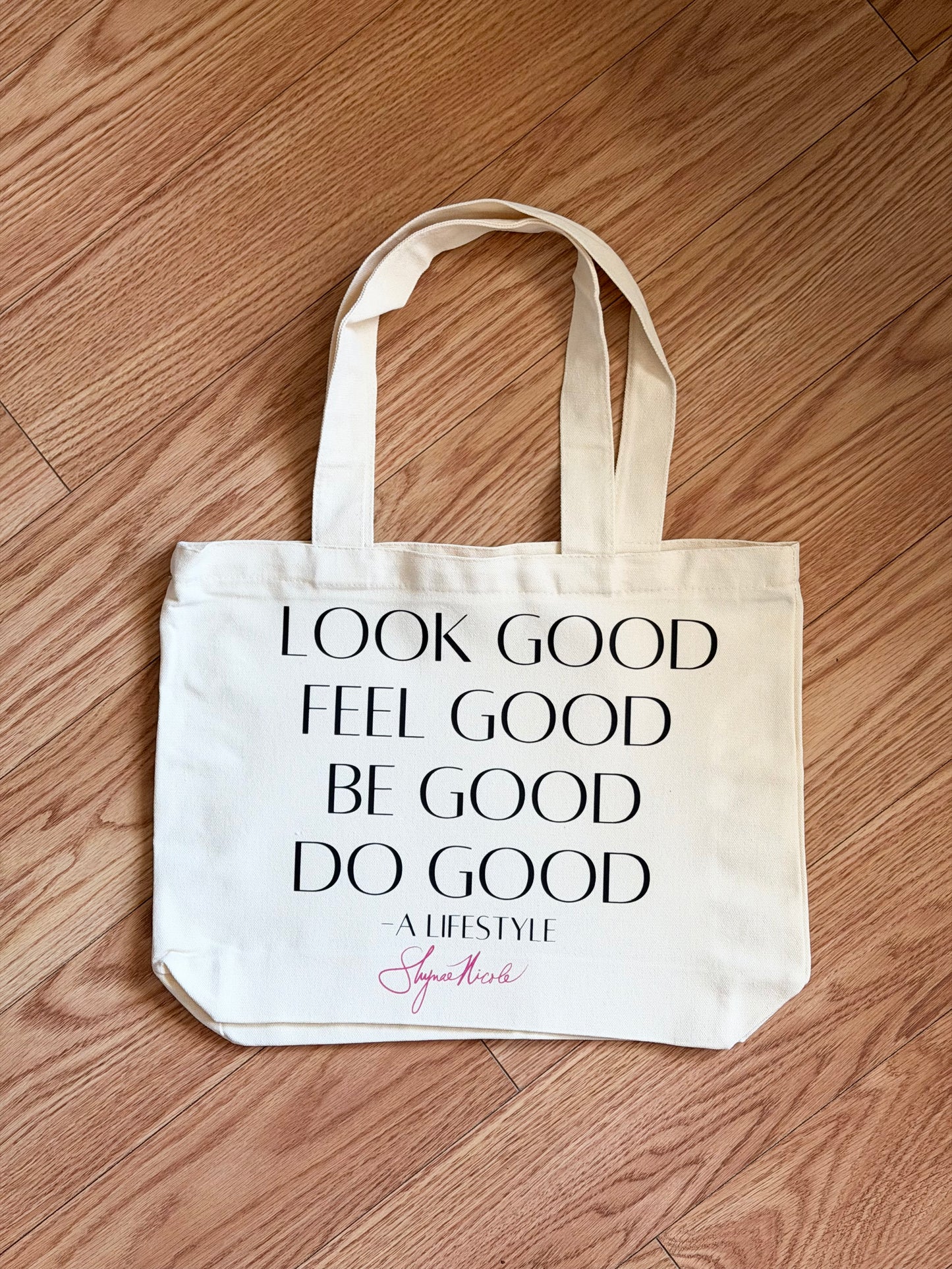 A Lifestyle Canvas Tote Bag