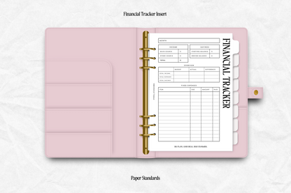 Goal Planning Insert-Paper Standards