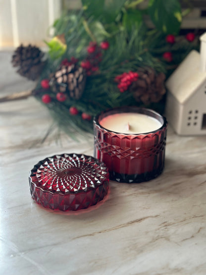 With Gratitude: Palo Santo, Patchouli & Sage Candle
