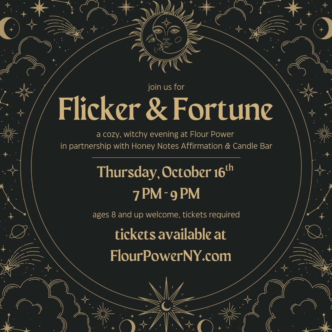 Flicker & Fortune (Candle Making Class) - 10/16