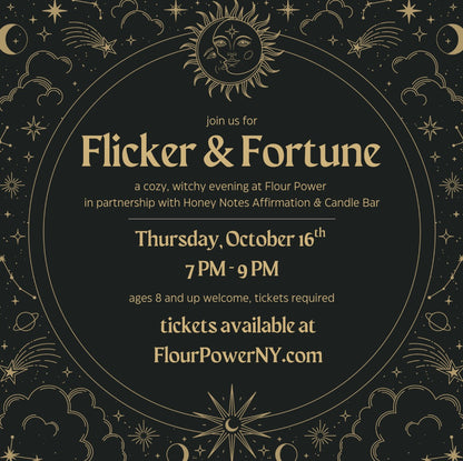 Flicker & Fortune (Candle Making Class) - 10/16