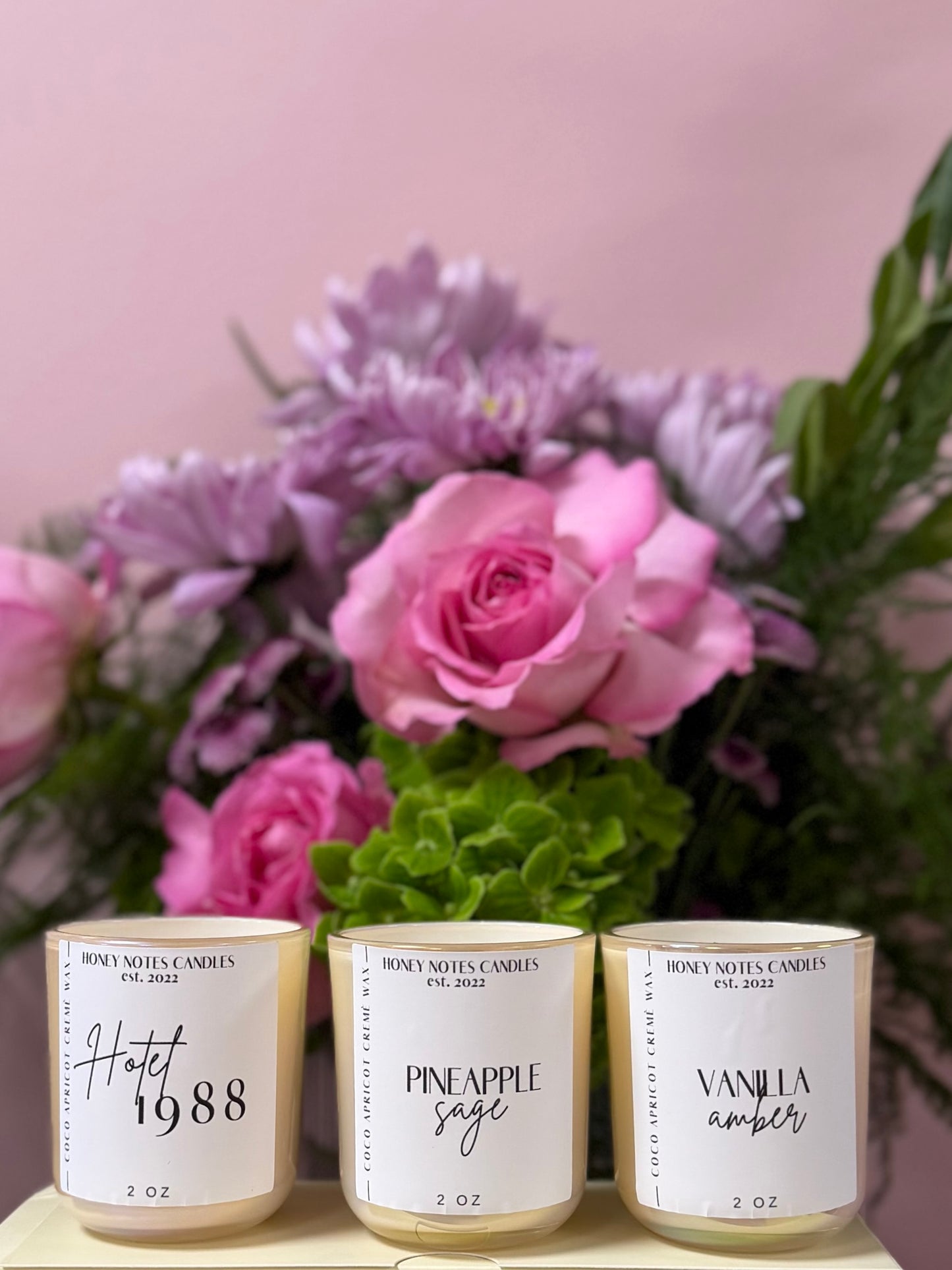 Candle Trio Set: Bloom & Warmth