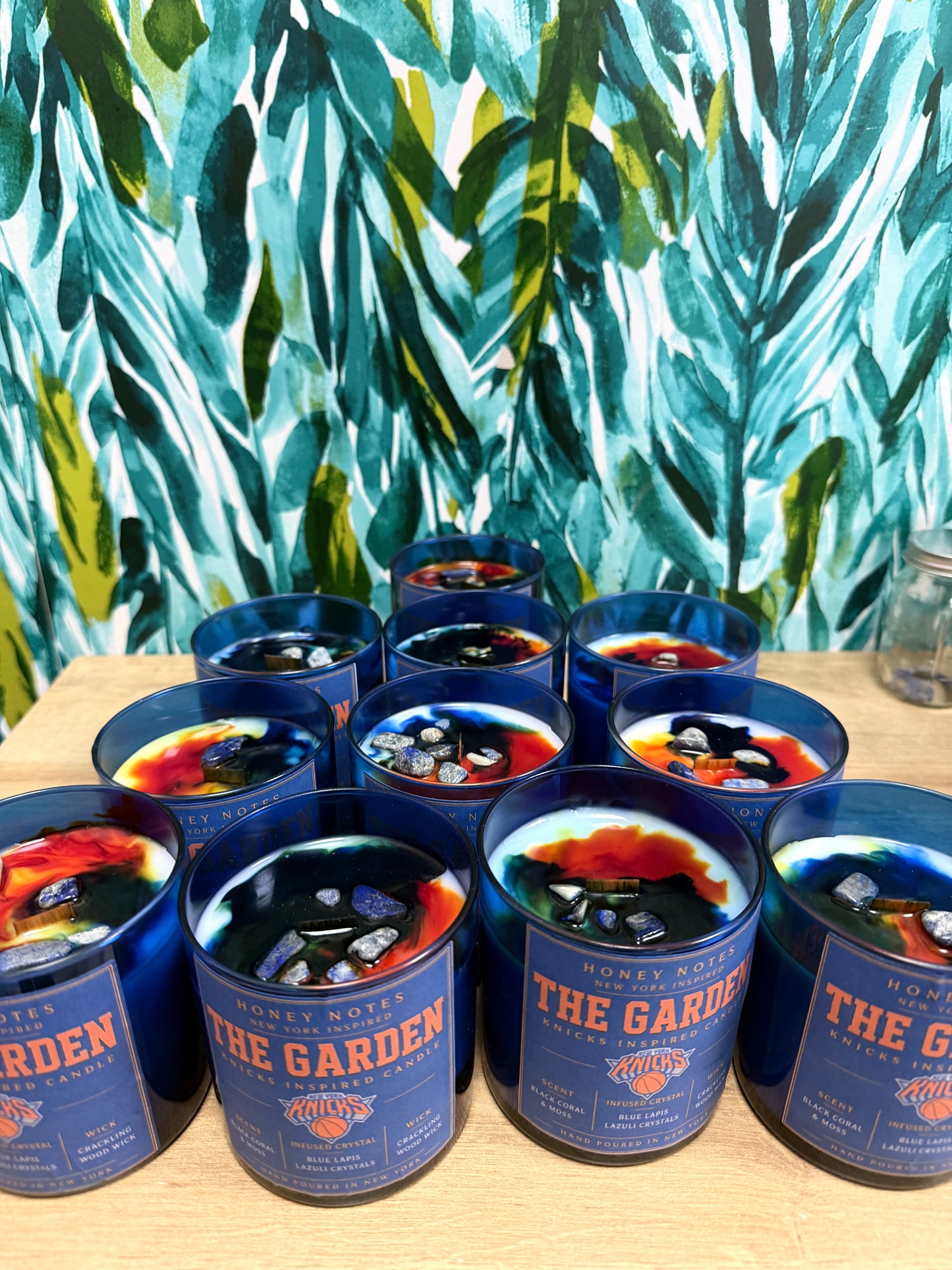 The Garden Candle: Black Coral and Moss