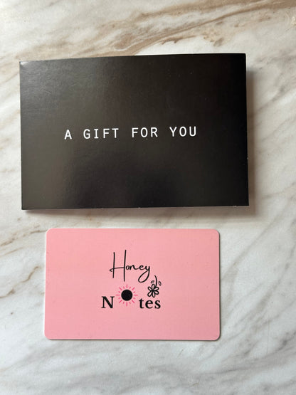 Honey Notes Gift Card