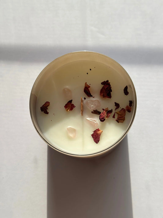With Love: Rose & Sweet Honey Candle