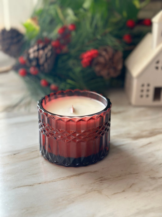 With Gratitude: Palo Santo, Patchouli & Sage Candle